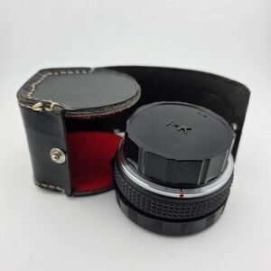 Rokina Auto 2X‎ Converter Lens Japan with Leather Case Photography Camera
